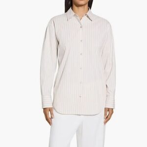 Theory Striped Blouse